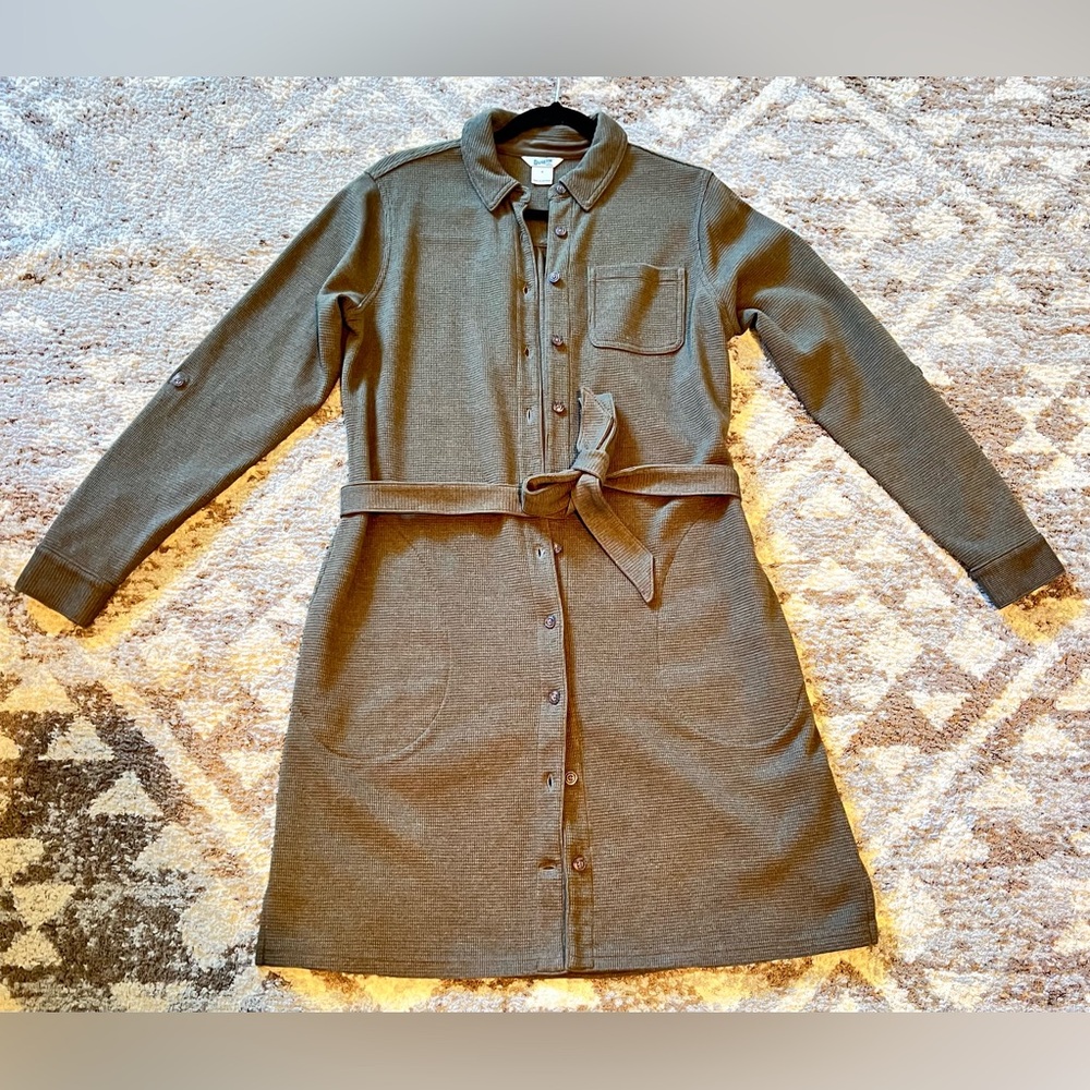 Women's Duluth Trading Company Burly Thermal Shirt Dress